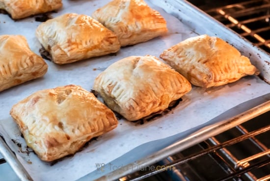 finished savory meat pies