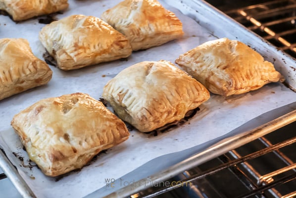 finished savory meat pies