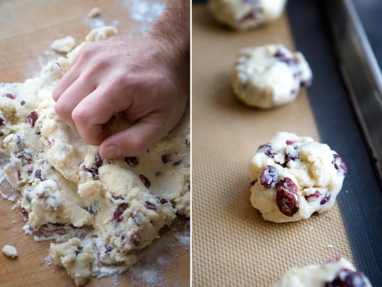 making scones