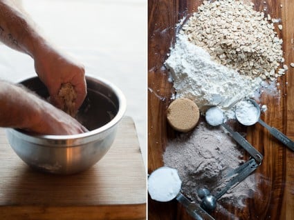 Brown Butter Oatmeal Scones ingredients 