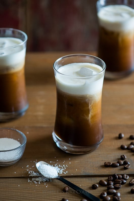 Sea Salt Cold Foam Iced Coffee