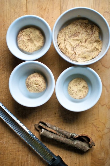 snickerdoodle-deep dish cookie