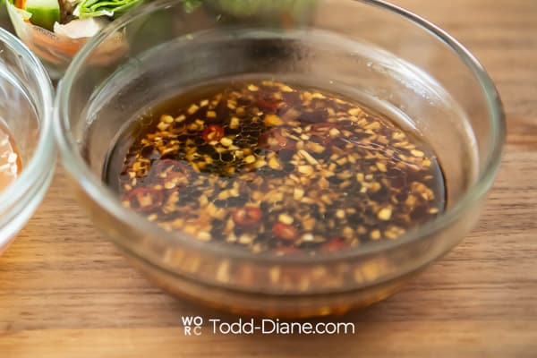 garlic soy dip