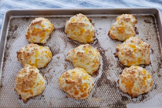 cooked drop biscuits