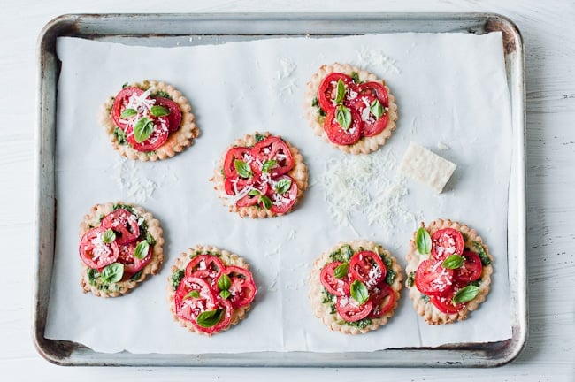 Fresh Tomato Tarts 