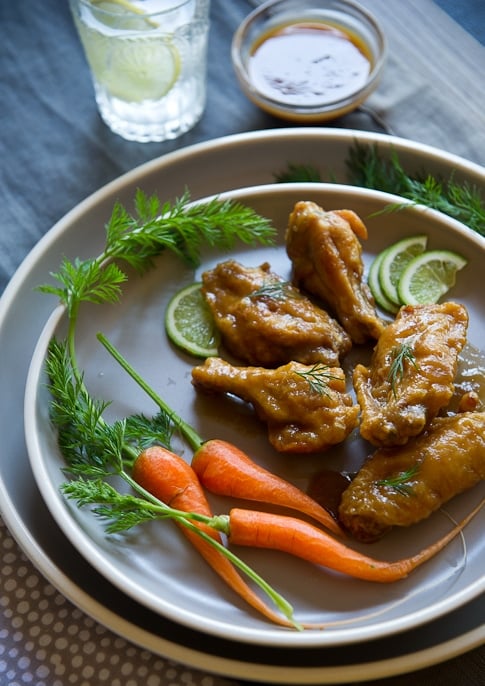 Teriyaki Chicken Wings with Homemade teriyaki Sauce @whiteonrice