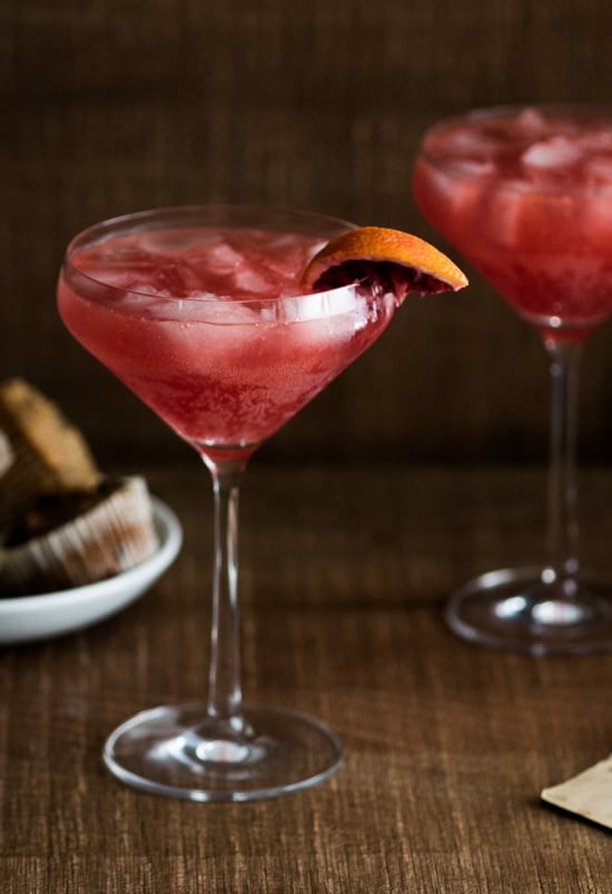 Blood Orange Sidecar Cocktail Recipe| @whiteonrice