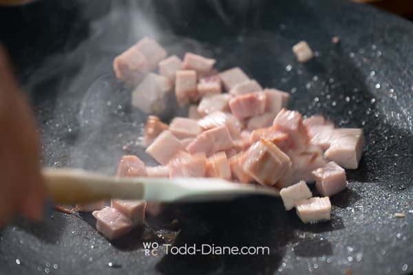 cooking ham