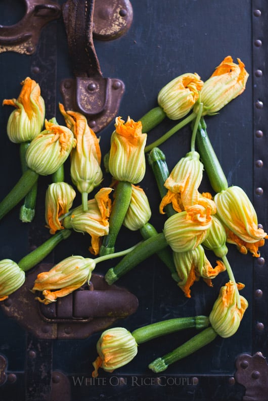 Crispy Vietnamese Pork Stuffed Zucchini Flowers